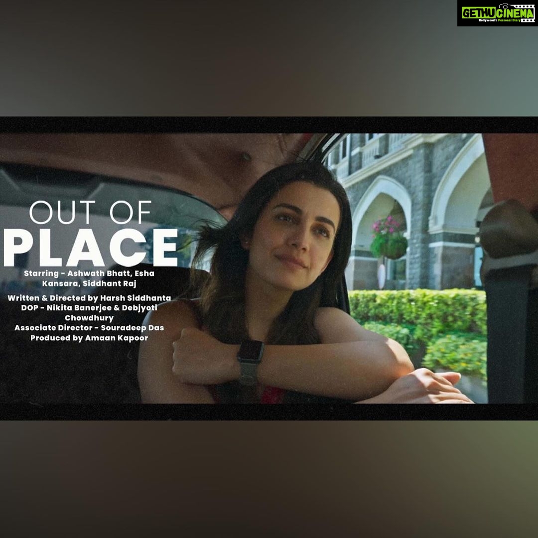 Esha Kansara Instagram - Happy Dussehra! 🌟 OUT OF PLACE releasing on 31st October on @humaramovie Trailer out on 28th October 🫶 Directed by @_harsh712_ #outfoplace #shortfilm #humaramovie