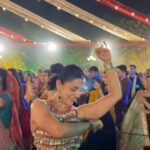 Esha Kansara Instagram - What garba hangover looks like 🙈 Styled by @styleitwithniki Outfit @_hot.io Jewellery @anant_designs Captured by @oyy_its_om