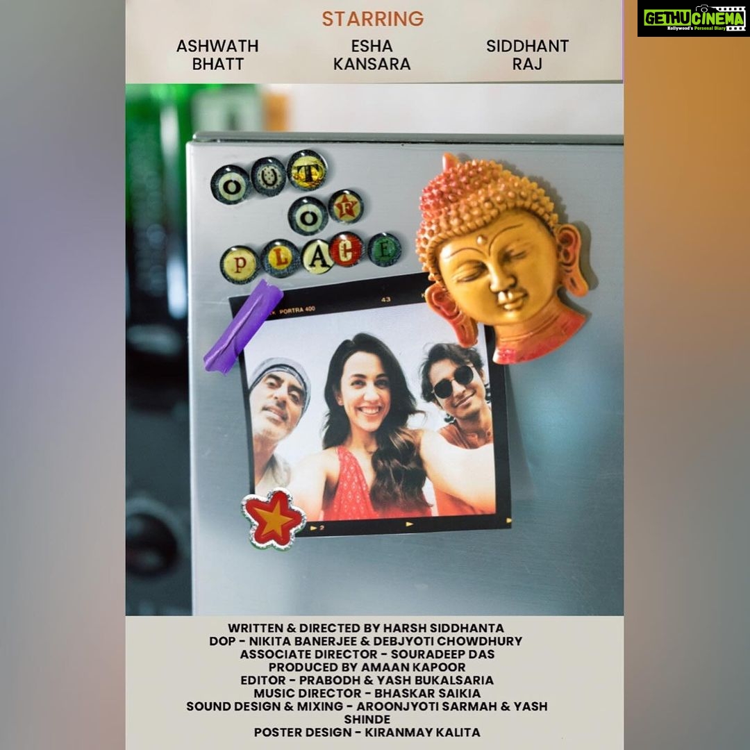 Esha Kansara Instagram - Happy Dussehra! 🌟 OUT OF PLACE releasing on 31st October on @humaramovie Trailer out on 28th October 🫶 Directed by @_harsh712_ #outfoplace #shortfilm #humaramovie