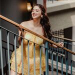 Eshanya Maheshwari Instagram - 🌻💛✨ Outfit by- @srstore09official Shot by - @shubz.photo 📍- @hiltongoaresort #yellow #esshanya #goa