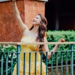 Eshanya Maheshwari Instagram - 🌻💛✨ Outfit by- @srstore09official Shot by - @shubz.photo 📍- @hiltongoaresort #yellow #esshanya #goa