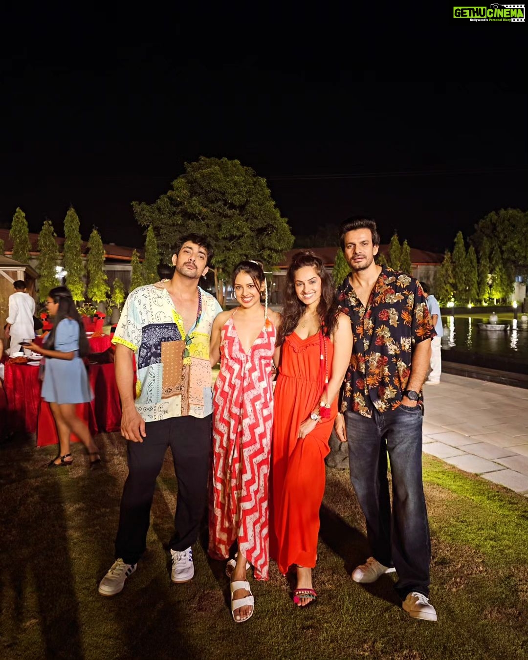 Fahmaan Khan Instagram - Being yourself in a world that's constantly trying to change you is an achievement on its own. And thanks to these crazy bunch of people who are on the same boat as I, it's possible. Here's to a wonderful weekend, get away at @treatresort_silvassa @treat.hotels.and.resorts @urban.nxt Thanks for having us guys. You guys should really check this place out. Treat Resort, Silvasa