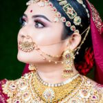 Farina Azad Instagram - Mua @lavanyaeuginebridalmakeup Costume & Jewellery @ravikkai_selai