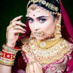 Farina Azad Instagram - Mua @lavanyaeuginebridalmakeup Costume & Jewellery @ravikkai_selai