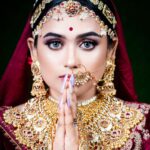 Farina Azad Instagram - Mua @lavanyaeuginebridalmakeup Costume & Jewellery @ravikkai_selai