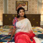 Gabriella Charlton Instagram - Live a little 🦋 Sarees and blouse @sdduniqueboutique_97