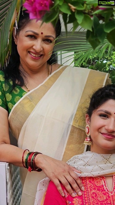 Gautami Instagram - #onamcelebration with my #princess #entekeralam