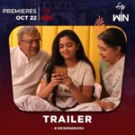 Gautami Instagram - Ma Ramatheertha inka Krishnaveni la kutumbam katha #KrishnaRama trailer vacchesindhandi. Marendhuku late ventane chuseyandi! #KrishnaRama premieres October 22nd Exclusively on ETV Win! #RajendraPrasad @gautamitads @ananyaongram #SrikanthIyyengar @uma_.maheshwar @hari._.meghansh @adwitiya.movies @raj_madiraju @ranadheer_kasula @therealravivarma @charan_lakkaraju @krishnachaitannya_kolla @meracharavi @actorgeminisuresh @junaid.editor @_chand_ini @sravani_amarapu @kadali_sathyanarayana @Lakshmipriyankapulavarthi @pranathymanasupalike @sunilkashyapwav @kkirankamaraju @charankasalaofficial @nagachaitanya_childactor @sowmyareddy_10 @minnu_nainika @kallakurikiran @shanyakasalaofficial @artist.vijayakrishna kavithathatikonda @padmakalyan_001 @actorguru_official @ranganathbabu_gogineni #KrishnaRama #KrishnaRamaOnETVWin #WinThoWinodham #KrishnaRamaETVWinLo #TheNewAgeOldCouple