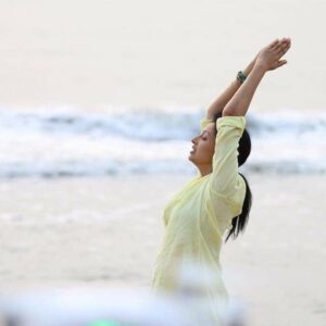 Gautami Instagram - Good morning..... #happyinternationalyogaday #worldyogaday