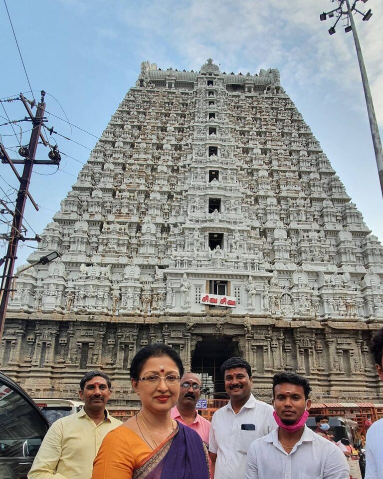 Gautami Instagram - Thiruvannamalai #templesofindia #temples Arunachaleswara Tempel, Thiruvannamalai