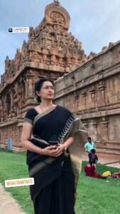 Gautami Instagram - Morning #ShivaVibes 

#tanjavurbigtemple