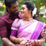 Gayathri Yuvraaj Instagram - 💜💜💜 @yuvi_smart @joshapp.tamil @officialjoshapp #joshmeinaaja