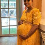 Gayathri Yuvraaj Instagram - 💛💛 maternity wear @momzcradle