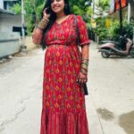 Gayathri Yuvraaj Instagram - Happy Monday 🤗 Maternity wear @momzcradle