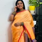 Gayathri Yuvraaj Instagram - A saree is an attire that makes a woman look more attractive 💕💕 Beautiful saree from : Sri Hanuman tex Online shopping Wedding sarees & Fancy sarees Address: KVP Complex Elampillai -637502 WhatsApp: 8825887885 , 6383571900