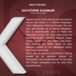 Gayathrie Instagram – About Speaker 5

#tedxruas #ruas#tedxtalks