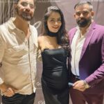 Gehana Vasisth Instagram - Had a nice event last night … With my friends @sing.arvinder and Abeer khan @silkroutejuhu . . #page3 #page3party #gehanavasisth #clubbing #lounge #juhu #mumbai #bollywood #happy