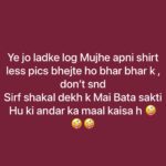 Gehana Vasisth Instagram – Plz don’t send me ur topless and bare body pics … 
Face is enough to work with me on my films ..
.
.
.
.

#reels #reelsinstagram #instagram #trending #viral #explore #love #instagood #explorepage #tiktok #reelitfeelit #india #follow #photography #fyp #reel #instadaily #followforfollowback #reelsvideo #likeforlikes #like #fashion #memes #foryou #reelkarofeelkaro #music #o #insta #instagramreels #gehanavasisth