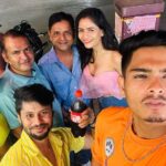 Gehana Vasisth Instagram - M lucky to have u all as my friends … Sometimes I feel what I hv earnt then I calculate u all and I realise that m a billionaire… . I must say it was. Great evening …. . . #friendship #friendshipgoals #friends #evening #dinner #food #icecream #naturals #love #shoot #artist #actress #ott #director #happy #success