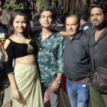 Gehana Vasisth Instagram - Had great time with @pihu_singh_officially @officialgauravsingh_0522 @awdheshvermaoffcial @freelancer_casting_director_ @pawanthakurr05 And our very own @director_ssk sir .. . . . . #gehanavasisth #party #birthday #fun #disco #openparty #tranding #viralreels #instadaily