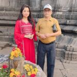 Gehana Vasisth Instagram – Jai bholenath…
Mai aur mere pita ji at trimbakeshwar mandir …
#gehanavasisth #trimbakeshwar #mandir #temple #jaibholenath Trimbakeshwar Shiva Temple