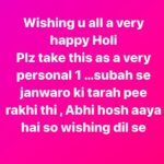 Gehana Vasisth Instagram - #happyholi #dilse