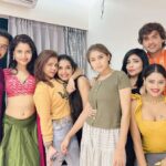 Gehana Vasisth Instagram – Hiral house Diwali party ♥️💐🧿🏡 Mumbai, Maharashtra