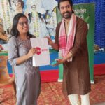 Gourab Roy Choudhary Instagram - Shoptomir gobraghuri r songi Amar zeebangla o garnier er Juti… 🙏🙏❤️ Subho shoptomi .. 💐🧿🧿❤️🌈🌈