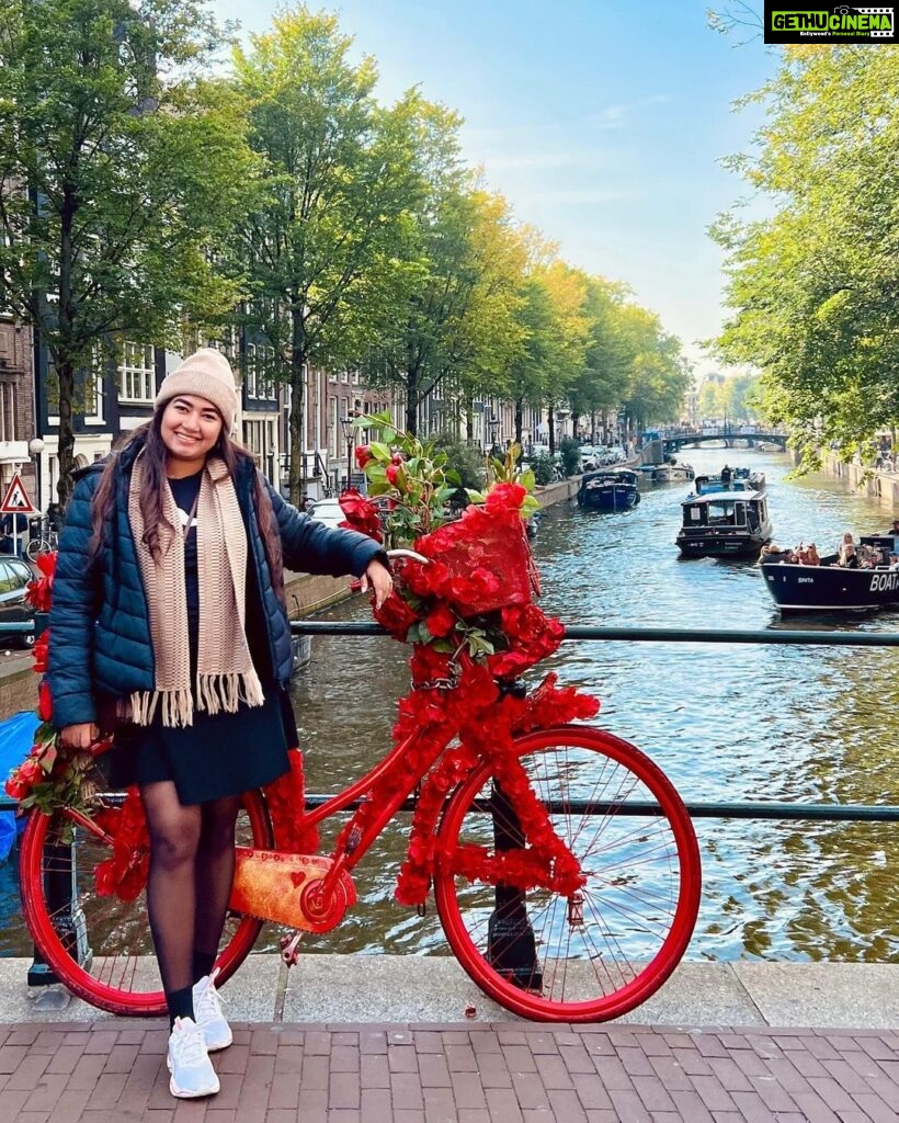 Grace Antony Instagram - The less I care, The happier I am..🍭 . . . . #amsterdam #netherlands #graceantony #travel #traveling Amsterdam, Netherlands