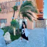 Grace Antony Instagram - What’s the hype? This sum light..🪩 . . . . 📸 @teresajunie #europe #vacation #tarifa #graceantony Tarifa