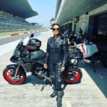 Gul Panag Instagram - Me, I’m happiest on a race track. Dozens of races watched and traveled to. Seen from fancy VVIP lounges to the team garages ( watching from my home team @mahindraracing ‘s garage has been the best ) to actually being lucky enough to drive a few Formula Cars ( F1, courtesy @renault_france , Formula E courtesy my friends @mahindraracing and @gill.dilbagh and more, to trying my hand at racing with the @polocup.india ( remember @rayomandbanajee 😅)- I cannot adequately express my love for motorsport. I’m so thrilled we have seen two big ticket international marquee racing events this year- The Formula E at Hyderabad and the @motogpbharat today at @buddh.international.circuit . Cannot wait for more!! P.S . The shoes I’m wearing, deserve a post of their own. But given that my Instagram game is the most authentic version of what I’m currently doing, I probably may never get down to it. 🤦🏻‍♀️ So here it goes. These are the most comfortable sandals I have worn in a long time. I spent 12 hours in them yesterday. And close to the same number of hours today. Wearing them to a race was a risky decision. Last time I wore any kind of heels to a race , was about 10 years ago and i ended up with blisters the size of grapes on my feet. Never have I since then, , ever ever risked, wearing anything but flats to the races. Ideally trainers .😅 There’s a lot of walking around. I end up doing 6000 odd steps . So, which brings me to this amazing pair by @vanillamoonshoes . 🤩🤩 Ladies ( and gents, if that’s your vibe) highly recommend them. Buddh International Circuit