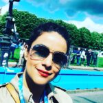 Gul Panag Instagram - Me, I’m happiest on a race track. Dozens of races watched and traveled to. Seen from fancy VVIP lounges to the team garages ( watching from my home team @mahindraracing ‘s garage has been the best ) to actually being lucky enough to drive a few Formula Cars ( F1, courtesy @renault_france , Formula E courtesy my friends @mahindraracing and @gill.dilbagh and more, to trying my hand at racing with the @polocup.india ( remember @rayomandbanajee 😅)- I cannot adequately express my love for motorsport. I’m so thrilled we have seen two big ticket international marquee racing events this year- The Formula E at Hyderabad and the @motogpbharat today at @buddh.international.circuit . Cannot wait for more!! P.S . The shoes I’m wearing, deserve a post of their own. But given that my Instagram game is the most authentic version of what I’m currently doing, I probably may never get down to it. 🤦🏻‍♀️ So here it goes. These are the most comfortable sandals I have worn in a long time. I spent 12 hours in them yesterday. And close to the same number of hours today. Wearing them to a race was a risky decision. Last time I wore any kind of heels to a race , was about 10 years ago and i ended up with blisters the size of grapes on my feet. Never have I since then, , ever ever risked, wearing anything but flats to the races. Ideally trainers .😅 There’s a lot of walking around. I end up doing 6000 odd steps . So, which brings me to this amazing pair by @vanillamoonshoes . 🤩🤩 Ladies ( and gents, if that’s your vibe) highly recommend them. Buddh International Circuit