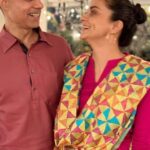 Gul Panag Instagram - “I can’t live, with or without you” :- Diwali Edition Grateful to have had the opportunity to be together for Diwali this year. #Diwali #couplequotes
