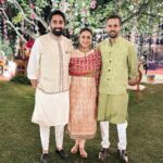 Gul Panag Instagram - Congratulations @ajaithandi ! Wishing you and Sahiba a life time of happiness ( I don’t have a picture with her 🤦🏻‍♀️). It was so wonderful to be able to join the celebrations . Like being at my own little brother’s wedding. All over again. ❤️ @simartgill and @daamanation felt like home being with you all. As @sherbirpanag said , your home has been a second home to us all our lives. I’m so grateful to have Karan Uncle and Baby Aunty in our lives. While they may be our parents’ friends to begin with, it is their unique ability to have independent equations with us that makes them both so special. And that’s the beauty of inter generational friendships! Time to take it to the 4th generation now . 🧿🧿🧿🧿🧿🧿