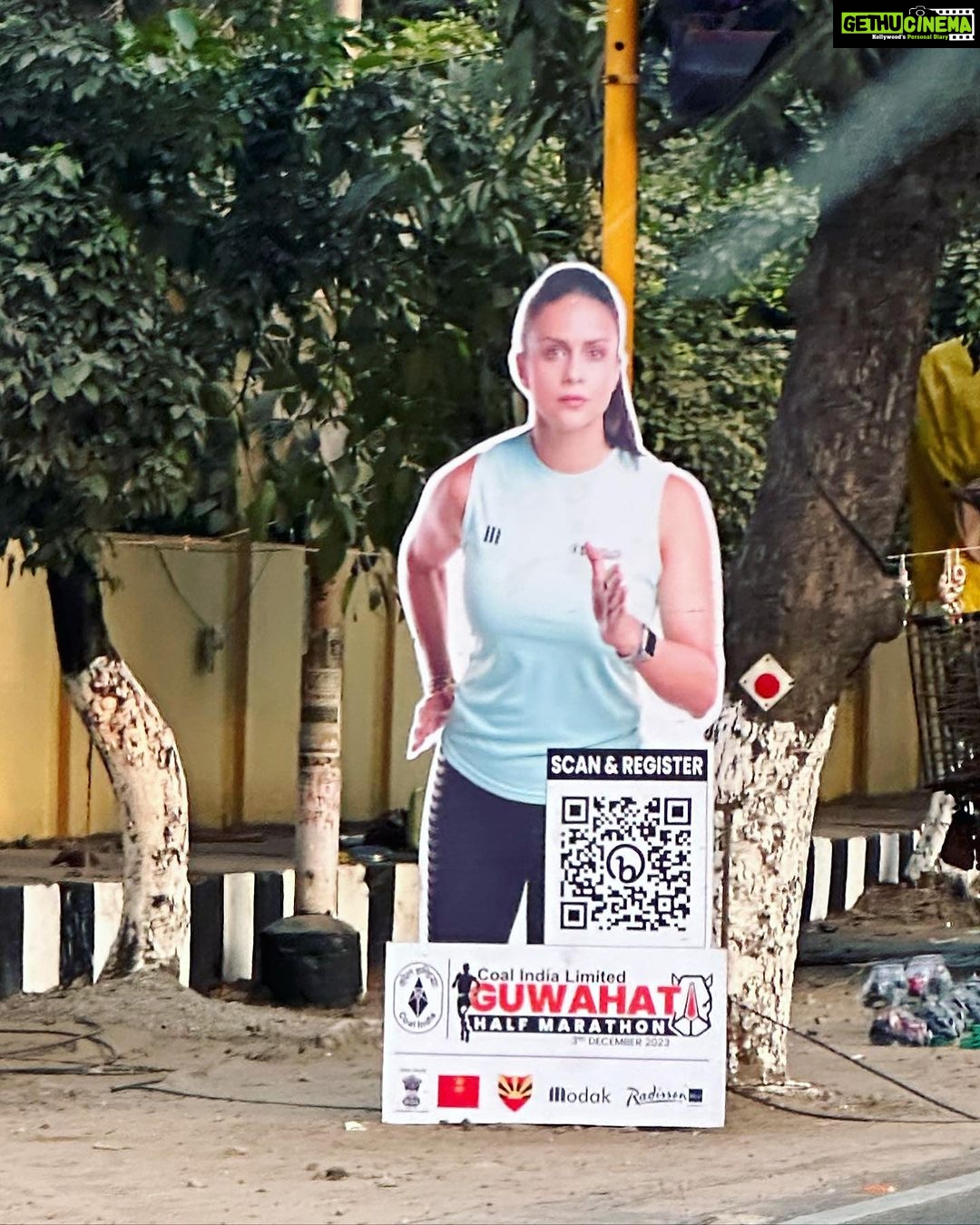 Gul Panag Instagram - I am delighted to be a part of the @guwahatihalfmarathon, an event that celebrates Guwahati, its rich culture and heritage. The CIGHM is all set to unite people from diverse backgrounds, bringing Indians from every walk of life together. This event is not just about running; it's about celebrating the spirit of unity and diversity. Join us on the 3rd of December, 2023, in Guwahati and be a part of something truly special. Let's come together, run, and make memories that'll last a lifetime. @procamintl @sportizindia #amarrunamarutsav #CIGHM #Guwahati #UnityInDiversity #GuwahatiHalfMarathon #GoodwillAmbassador