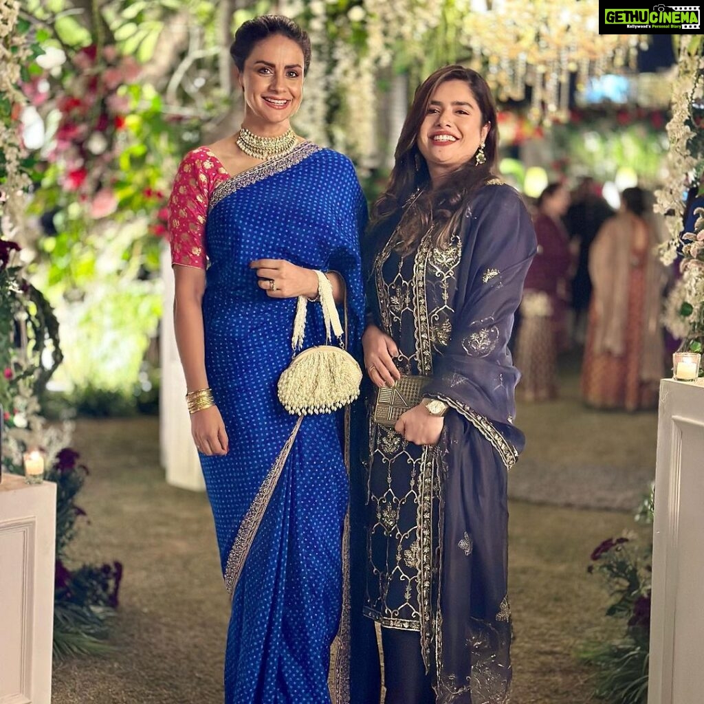 Gul Panag Instagram - The best part of a family wedding is the pictures one gets to take. Of course, not posing for said pictures is one thing all the men in the family have in common. 🙄 The struggle is real. My husband is happy to take pictures as long as he’s not in them. My brother and father don’t want to take pictures or be in them. But we women get our way, sometimes. 🧿🧿🧿🧿