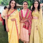 Gul Panag Instagram - Congratulations @ajaithandi ! Wishing you and Sahiba a life time of happiness ( I don’t have a picture with her 🤦🏻‍♀️). It was so wonderful to be able to join the celebrations . Like being at my own little brother’s wedding. All over again. ❤️ @simartgill and @daamanation felt like home being with you all. As @sherbirpanag said , your home has been a second home to us all our lives. I’m so grateful to have Karan Uncle and Baby Aunty in our lives. While they may be our parents’ friends to begin with, it is their unique ability to have independent equations with us that makes them both so special. And that’s the beauty of inter generational friendships! Time to take it to the 4th generation now . 🧿🧿🧿🧿🧿🧿