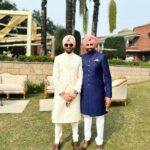 Gul Panag Instagram - Congratulations @ajaithandi ! Wishing you and Sahiba a life time of happiness ( I don’t have a picture with her 🤦🏻‍♀️). It was so wonderful to be able to join the celebrations . Like being at my own little brother’s wedding. All over again. ❤️ @simartgill and @daamanation felt like home being with you all. As @sherbirpanag said , your home has been a second home to us all our lives. I’m so grateful to have Karan Uncle and Baby Aunty in our lives. While they may be our parents’ friends to begin with, it is their unique ability to have independent equations with us that makes them both so special. And that’s the beauty of inter generational friendships! Time to take it to the 4th generation now . 🧿🧿🧿🧿🧿🧿