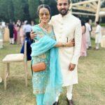 Gul Panag Instagram - Congratulations @ajaithandi ! Wishing you and Sahiba a life time of happiness ( I don’t have a picture with her 🤦🏻‍♀️). It was so wonderful to be able to join the celebrations . Like being at my own little brother’s wedding. All over again. ❤️ @simartgill and @daamanation felt like home being with you all. As @sherbirpanag said , your home has been a second home to us all our lives. I’m so grateful to have Karan Uncle and Baby Aunty in our lives. While they may be our parents’ friends to begin with, it is their unique ability to have independent equations with us that makes them both so special. And that’s the beauty of inter generational friendships! Time to take it to the 4th generation now . 🧿🧿🧿🧿🧿🧿