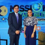 Gul Panag Instagram - Thank you @wionews for making me part of Mission Sustainability and your commitment to this cause. Vikram, it was wonderful to be in conversation with you, as always, the curveballs you throw notwithstanding .😅 #NoActionNotAnOption #SDG #sustainability New Delhi