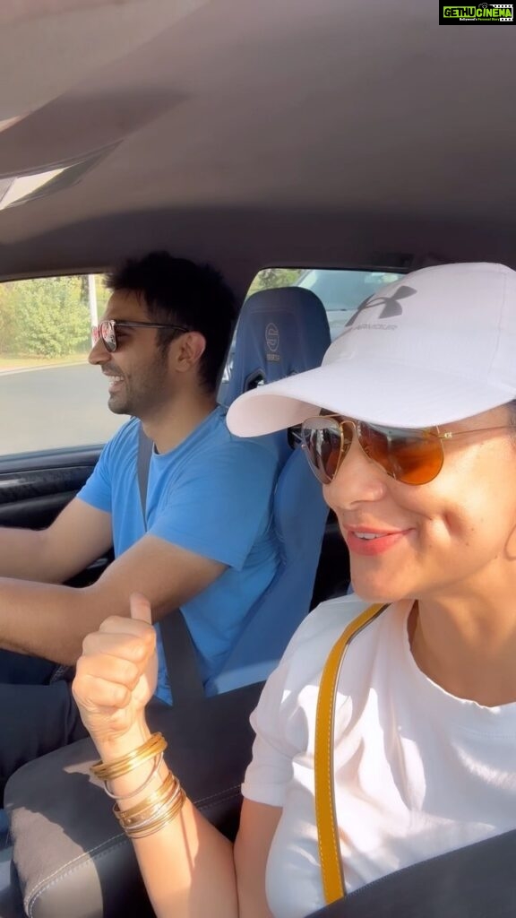 Gul Panag Instagram - Thanks for the ride @sanam.sekhon . 😀😀 You really make it look so effortless! And yes, you HAVE to teach me . 😅😅 #drift #drifting #driftlife