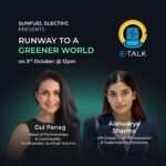 Gul Panag Instagram – Join us tomorrow at 12 PM for an electrifying Instagram Live session!

Catch @gulpanag, our Head of Partnerships and Community at SunFuel, in conversation with @figuramoda, UN Global Goals Ambassador and Sustainability Advocate. 🌏 They’ll be unraveling ideas around the runway to a greener world. Don’t miss this sustainable rendezvous!

#SunFuelElectric #livesession #sustainability #ev #evusers #ecotalk