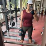 Gul Panag Instagram - The week in workout wear. Because motherhood is an extreme sport. 😅 When I first started exercising regularly as a part of a regimen, by parental diktat, 🙄 as a 15 year old, I would wear an old T-shirt and my old Games Kit shorts from The Lawrence School Lovedale (boarding school). I was, of course aware of a dedicated outfit for games and exercise, given that, it was the norm in the Armed Forces. Every evening, we saw our Fathers in white T-shirts & white shorts as they went off for ‘games and sports’ . Over the years, this wearing an old T-shirt, and some shorts, continued to be a thing. Some years later, my boyfriend, now husband, got me some really nice T-shirts from @reebok . And I started wearing them with jeans, as part of normal wear. And he was like “they are meant for you to exercise in”. And I was like “they will get spoilt”. (He was like what crazy person am I stuck with ??!! His brother, @Rustyclicks would sleep in exercise wear , not after exercising. But just sleep. So HE was used to this .😅 ( ALL, from the same boarding school, including @sherbirpanag ). Speaking of which, we had certain folks in school who would sleep in the ‘PT kit’ at night, so as to save time in the morning to be ready for 6:30 am P.T. Anyway, it finally dawned on me that I should wear better clothes when I head out to exercise when I met someone who really ‘dressed up’ in very well coordinated ‘uppers and lowers’ to go to the gym. And he had a perspective, which is - “it is the best and the hardest part of my day and I want to be well turned out for it”. That was a turning point for me. Almost 15 years ago. Remember this was a time when there was very little choice when it came to fitness apparel. And then things changed as fitness became more ‘mainstream’. Many brands have been very generous in sending me merchandise - from @nikerunning to @reebok to @asicsindia to @pumaindia @adidasindia . I’ve been the recipient of running shoes as well as clothes. I’m truly grateful for that. And now they all come in handy. So yes, I make an effort to get ready for exercise. Probably more effort than dressing up normally . @keeratkular IYKYK. 😂