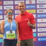 Gul Panag Instagram - What makes any experience special- is the people you share it with. This weekend has been a sport enthusiast’s dream come true. To have had the opportunity to spend time with Ashton Eaton, two time Olympic Gold winner in Decathlon, the world record holder - perhaps one of the greatest atheletes of our time - was out of the world. His incredible ability to be present in the moment and to articulate his thoughts is truly something to be inspired by. And his dance moves aren’t bad either.😅 @swatysmalik well what can I say such an accomplished runner. How she makes time to train every week despite he schedule as a lawyer is admirable . May her tribe grow! Last but not least @fitgirl.india was one more reason I ran today. Like I said in my previous post, I wasn’t planning to run. I was happy to cheer. Thank you Ayesha. ❤️ 📸 @bountyclicks