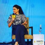 Gul Panag Instagram - Thank you @wionews for making me part of Mission Sustainability and your commitment to this cause. Vikram, it was wonderful to be in conversation with you, as always, the curveballs you throw notwithstanding .😅 #NoActionNotAnOption #SDG #sustainability New Delhi