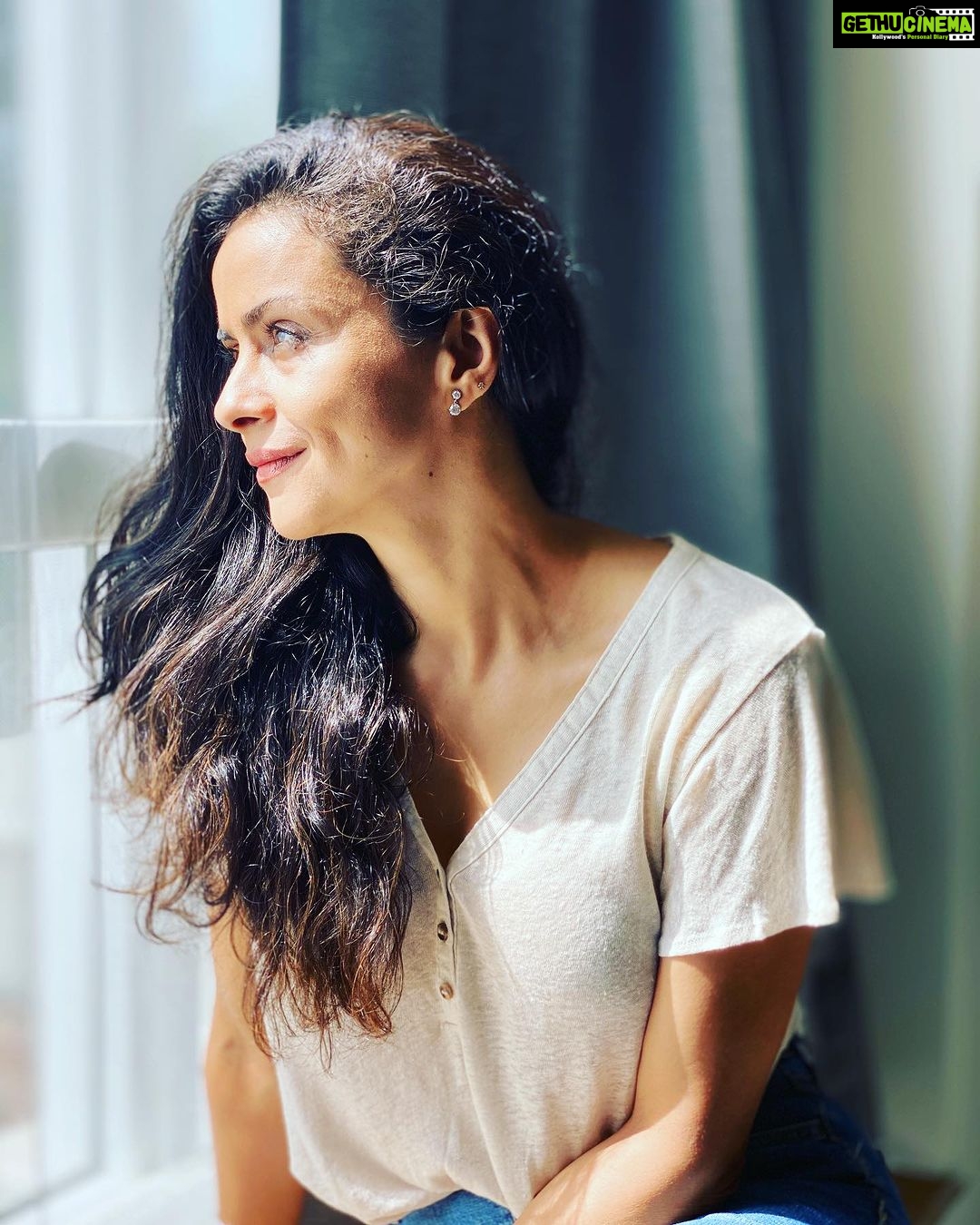 Gul Panag Instagram - These pictures were taken three years ago, on this day. I remember very consciously embarking on a mental health journey THAT day with a commitment to be consistent. Coincidentally it was World Mental Health Day, I was to find out later. After having talked about it, hemmed and hawed about the need for it, for almost 6 months I finally decided to get down to it with the discipline of a regimen - it was the only way I knew how to get things done! Sporadic work on my mental health had started over 9 months ago, on the 1st of January 2020 when I started journalling in an effort to identify what was causing me anxiety and stress. The first step of course, was learning to distinguish between the two. 😅 But I was not consistent. I would do the work ( and it IS work), in bursts and then fall off the wagon. Pretty much how most people start their journey to physical fitness. Not seeing myself get into a habit, I realised I must apply the learnings of over two decades of pursuing physical fitness to how I needed to pursue mental fitness. And mental health. I cajoled and coaxed myself over the next few months (which featured the first ever lockdown ). But couldn’t bring about any consistency. Covid was life changing for all of us. In different ways. I remember feeling grateful for the amount of time we were getting together as a family. The three of us. With the jobs we had, spending more than 6 to 7 days together, as a family in a month was rarity ! I remembered that feeling of being grateful. And how it made me feel and look at things. I started my gratitude journal via @gratefulness.me on 10 October 2020. I haven’t missed a day since . It set me on a path and I learnt more along the way including , meditation, practising mindfulness and letting go. I learnt how to identify triggers. And also how to identify glimmers. My mental health remains a work in progress, and I think it will always be so. Because if there is one thing I’ve learned from pursuing fitness for the last 30 years, it is that the moment you think you’ve ‘arrived’, the slide downhill is right around the corner.