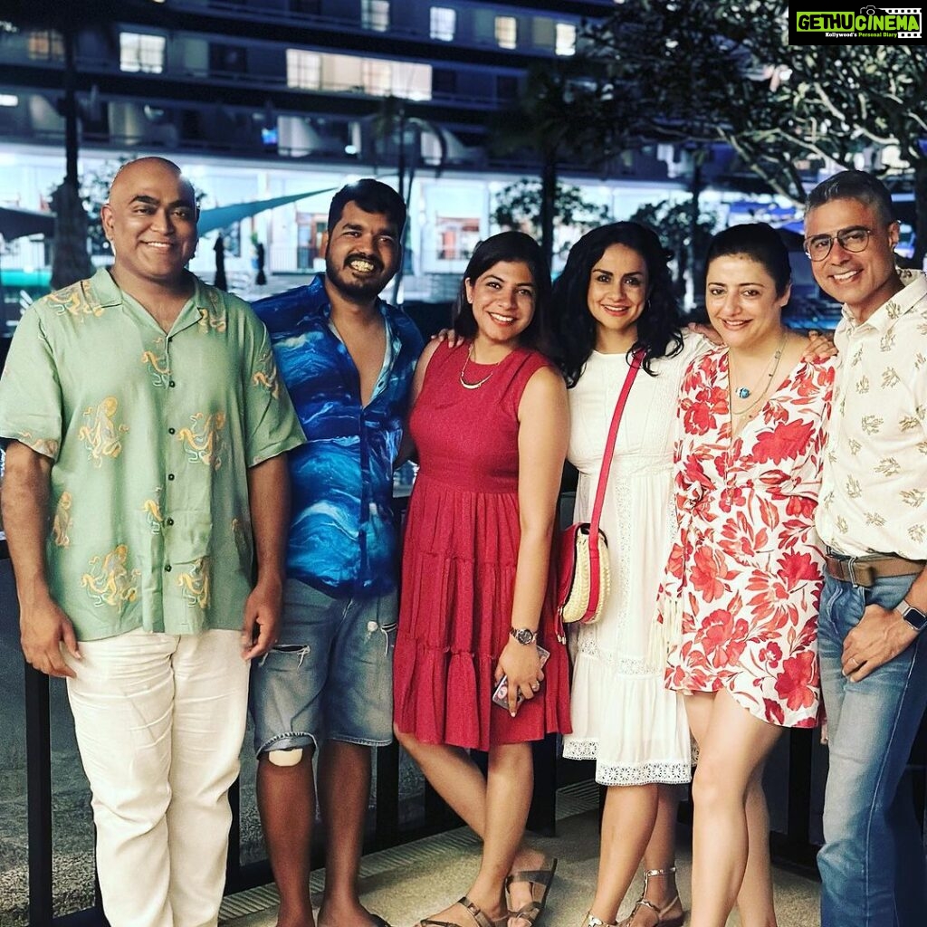 Gul Panag Instagram - Living our entire adult life for an hour everyday- after the kids have ‘settled’ ! @uditaanand @chauhanrachna07 @albeegupta @mohsinsjh . . #travelwithkids #travel Phuket, Thailand