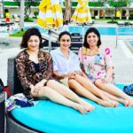 Gul Panag Instagram - Grabbing sane moments between watching over kids, getting them stitched up( after falls ), feeding them, taking them out of the pool, settling their spats, getting them ready and more. Because - Girls just wanna have fun! Even when they are MOMs. @chauhanrachna07 @uditaanand . . . . #momlife #travelwithkids #travelwithkidstips Phuket, Thailand