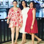 Gul Panag Instagram - Grabbing sane moments between watching over kids, getting them stitched up( after falls ), feeding them, taking them out of the pool, settling their spats, getting them ready and more. Because - Girls just wanna have fun! Even when they are MOMs. @chauhanrachna07 @uditaanand . . . . #momlife #travelwithkids #travelwithkidstips Phuket, Thailand