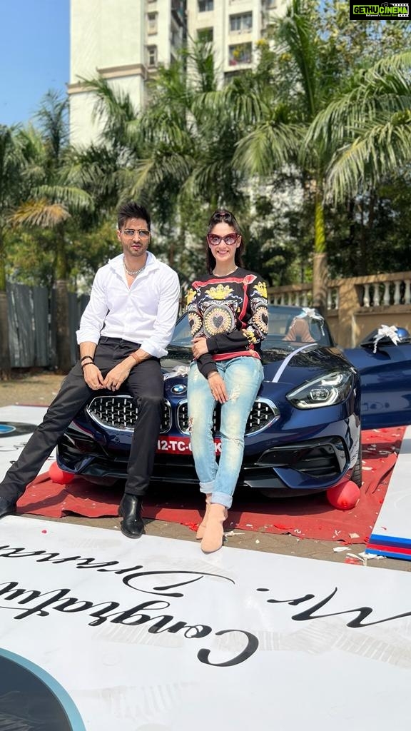 Gurleen Chopra Instagram - HAPPY 1ST ANNIVERSARY TO BMW ( first bday ) COMPLETED 1 YEAR BMW Z4 ….@Drandhawa